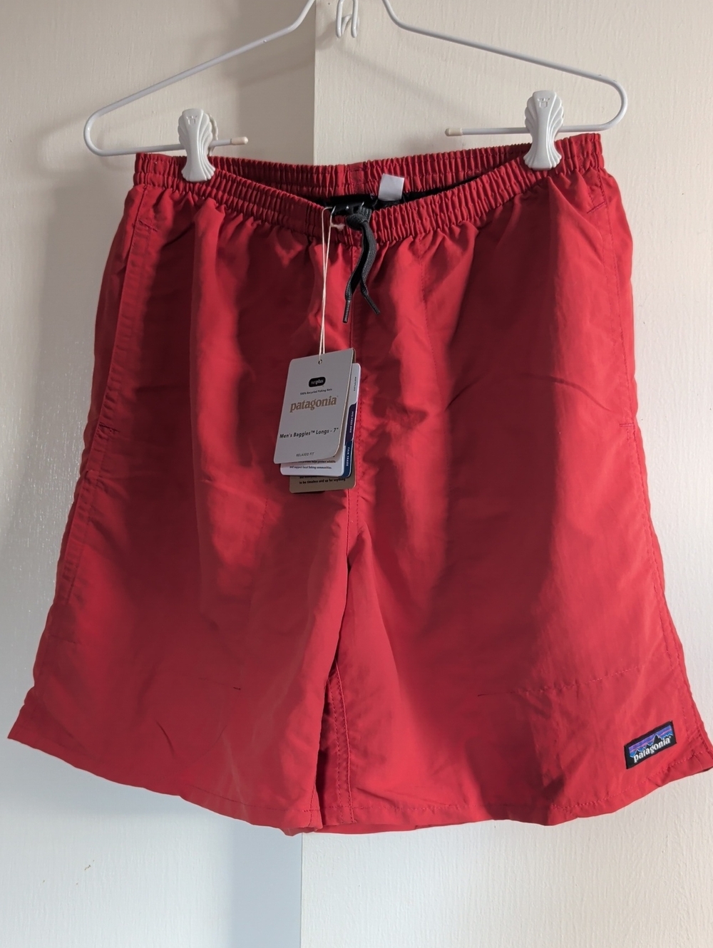 NWT Patagonia Men's Baggies Longs 7in size small